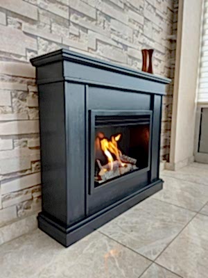 CLASSICAL BLACK BACASIZ ŞÖMİNE-3