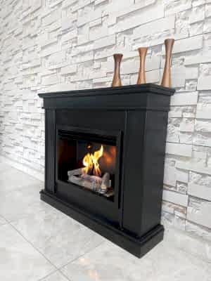 CLASSICAL BLACK BACASIZ ŞÖMİNE-2