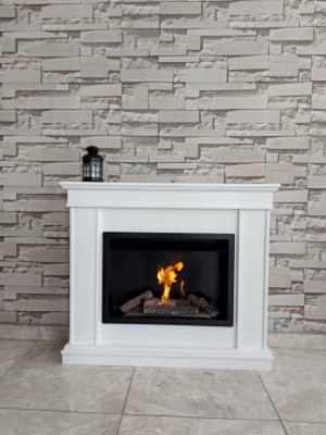 CLASSICAL WHITE BACASIZ ŞÖMİNE-2