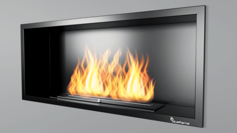 BLUEFLAME FLUSH 100 ANKASTRE BACASIZ ŞÖMİNE