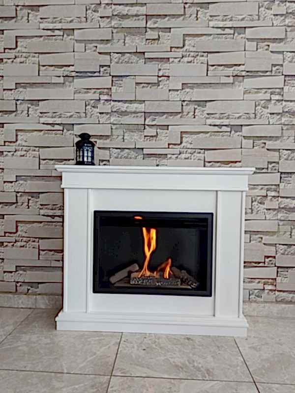 CLASSICAL WHITE BACASIZ ŞÖMİNE