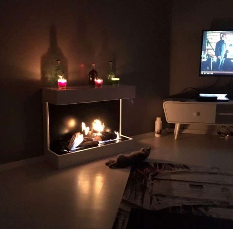 WALLFIRE 90 BACASIZ ŞÖMİNE