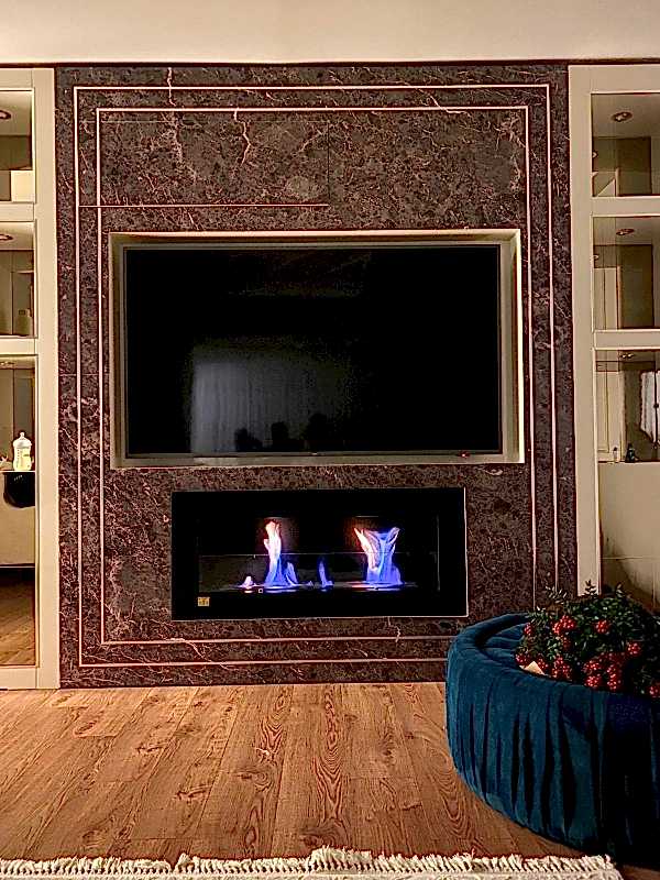 DIAMOND 120 BACASIZ ŞÖMİNE