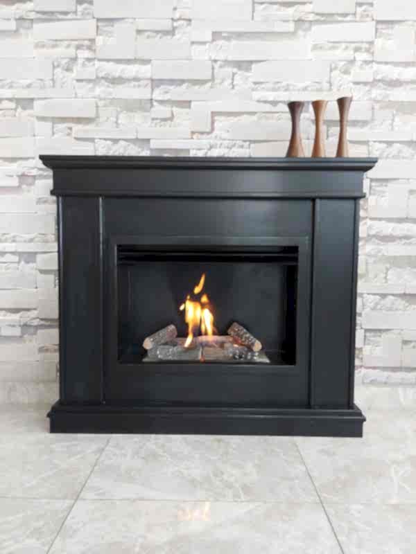 CLASSICAL BLACK BACASIZ ŞÖMİNE