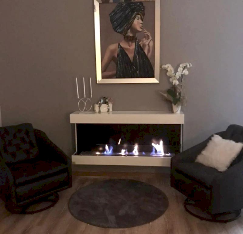 WALLFIRE 120 BACASIZ ŞÖMİNE