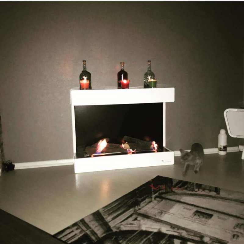 WALLFIRE 90 BACASIZ ŞÖMİNE