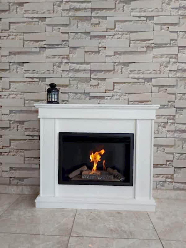 CLASSICAL WHITE BACASIZ ŞÖMİNE