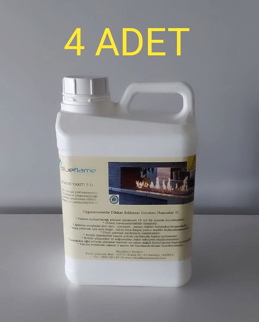 Bio Ethanol Şömine Yakıtı 20 Litre